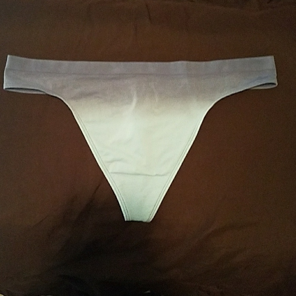 Victoria's Secret blue ombre thong